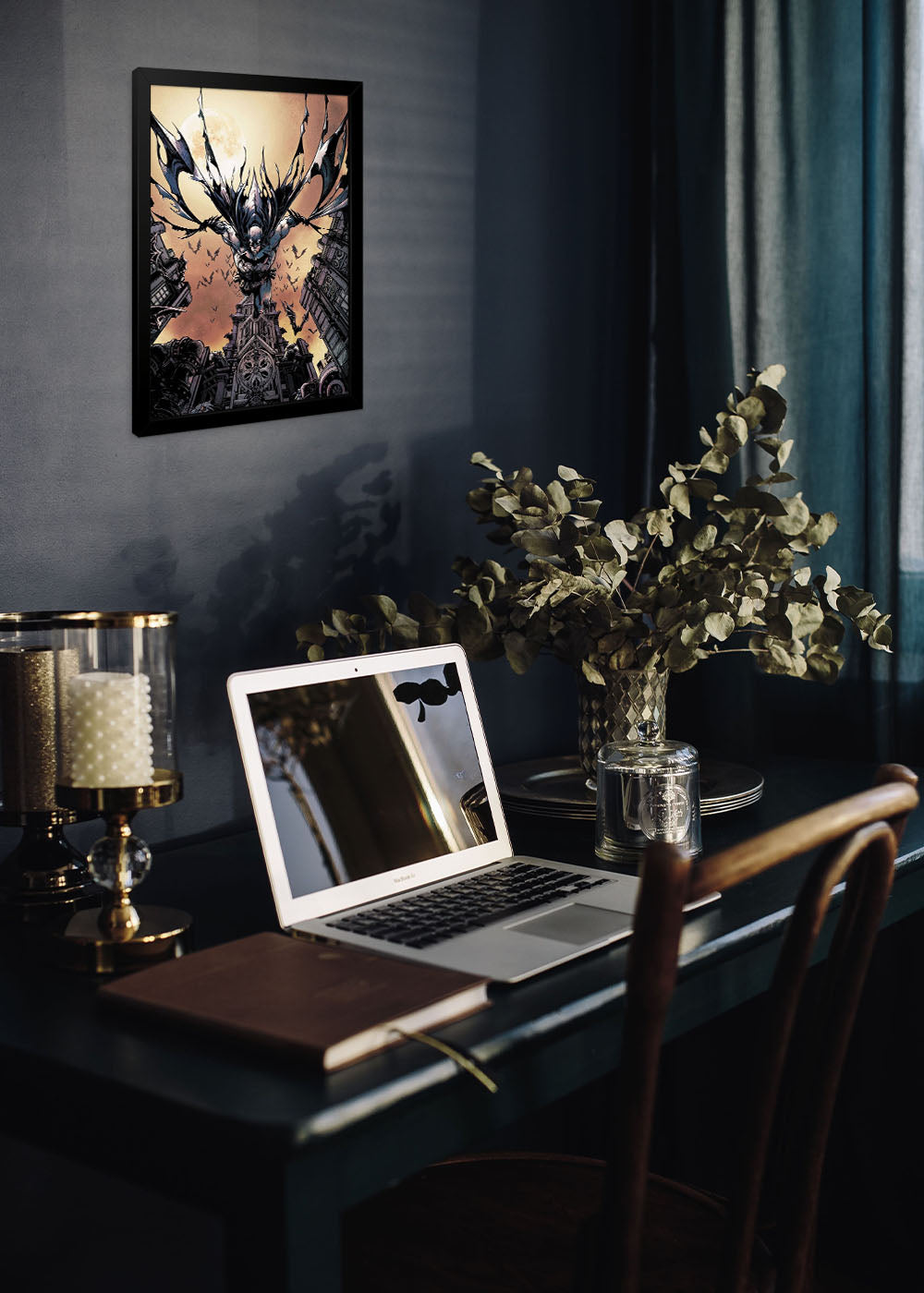 Quadro Decorativo Batman - DC - Com vidro