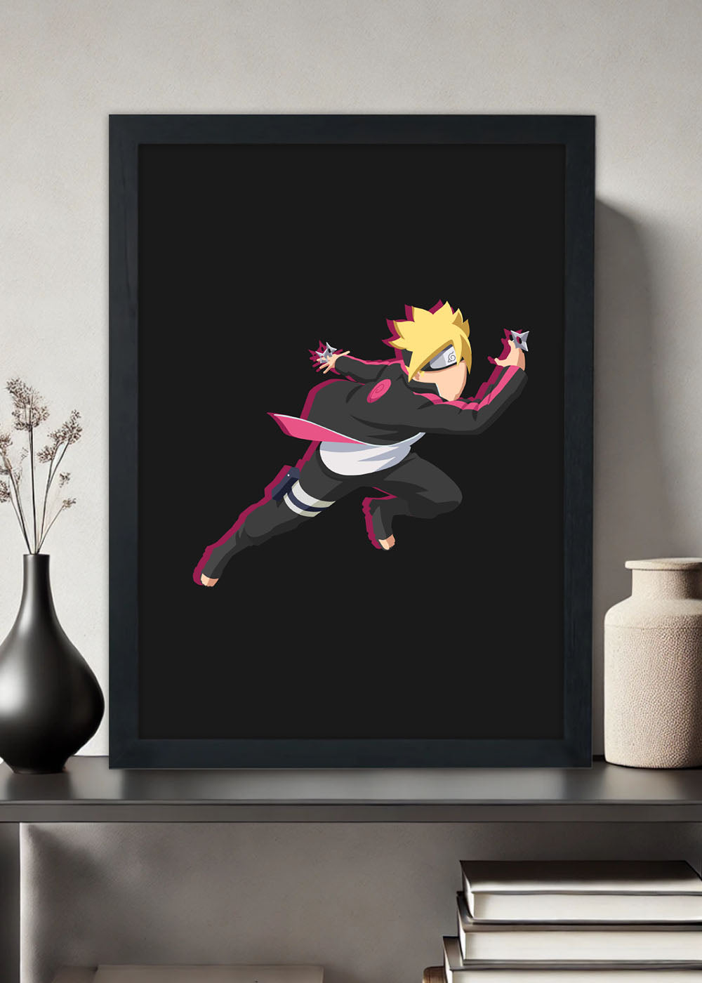 Quadro Boruto - Com vidro