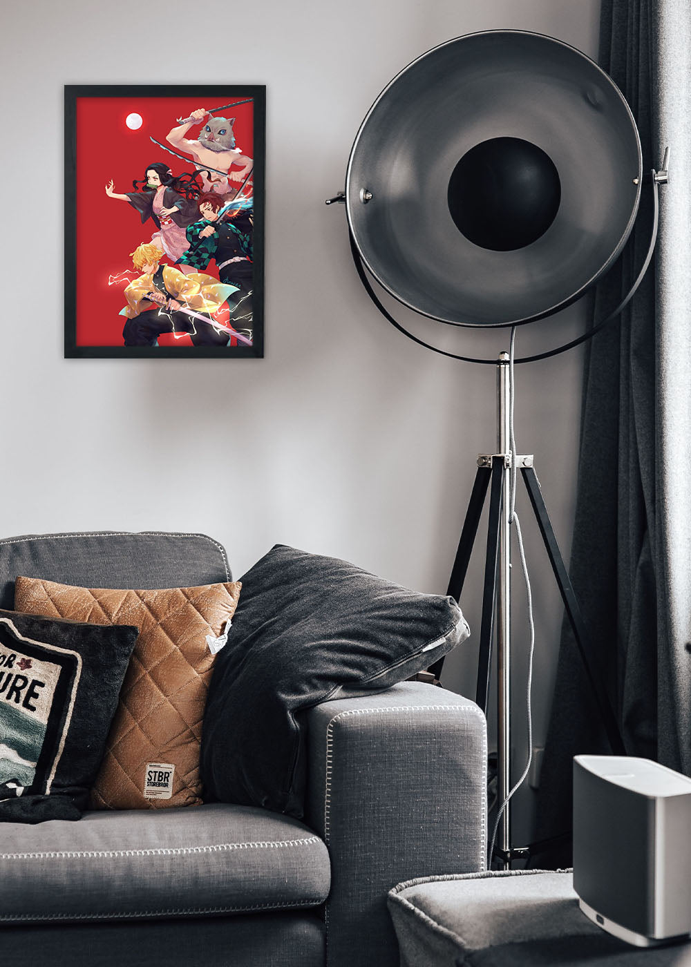 Quadro Decorativo turma de demon slayers