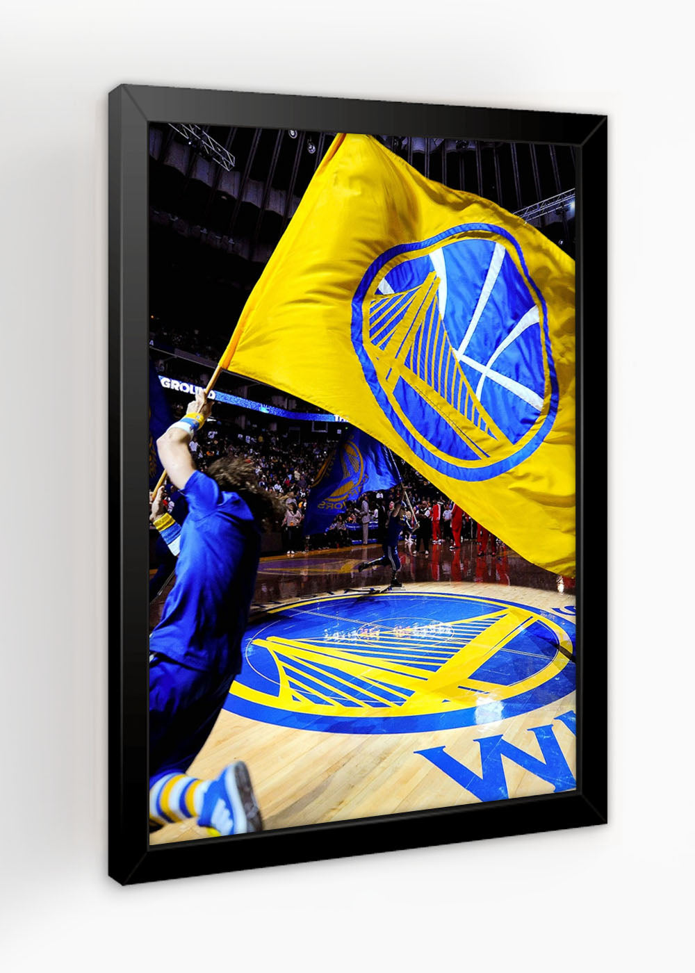 Quadro Golden State Warriors em Quadra - Com vidro