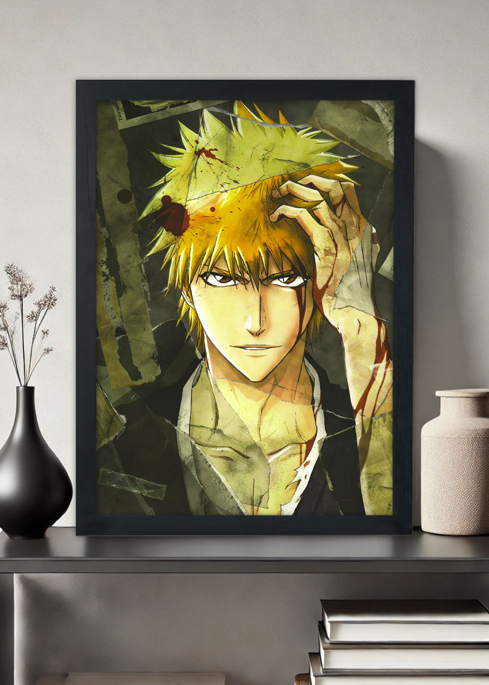 Quadro Bleach - Com vidro