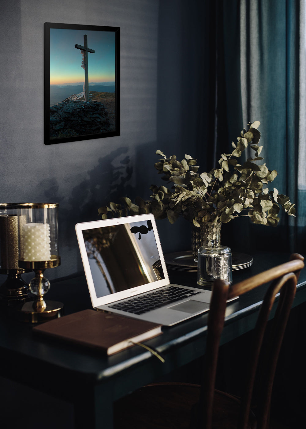 Quadro Cruz de Jesus - Com vidro