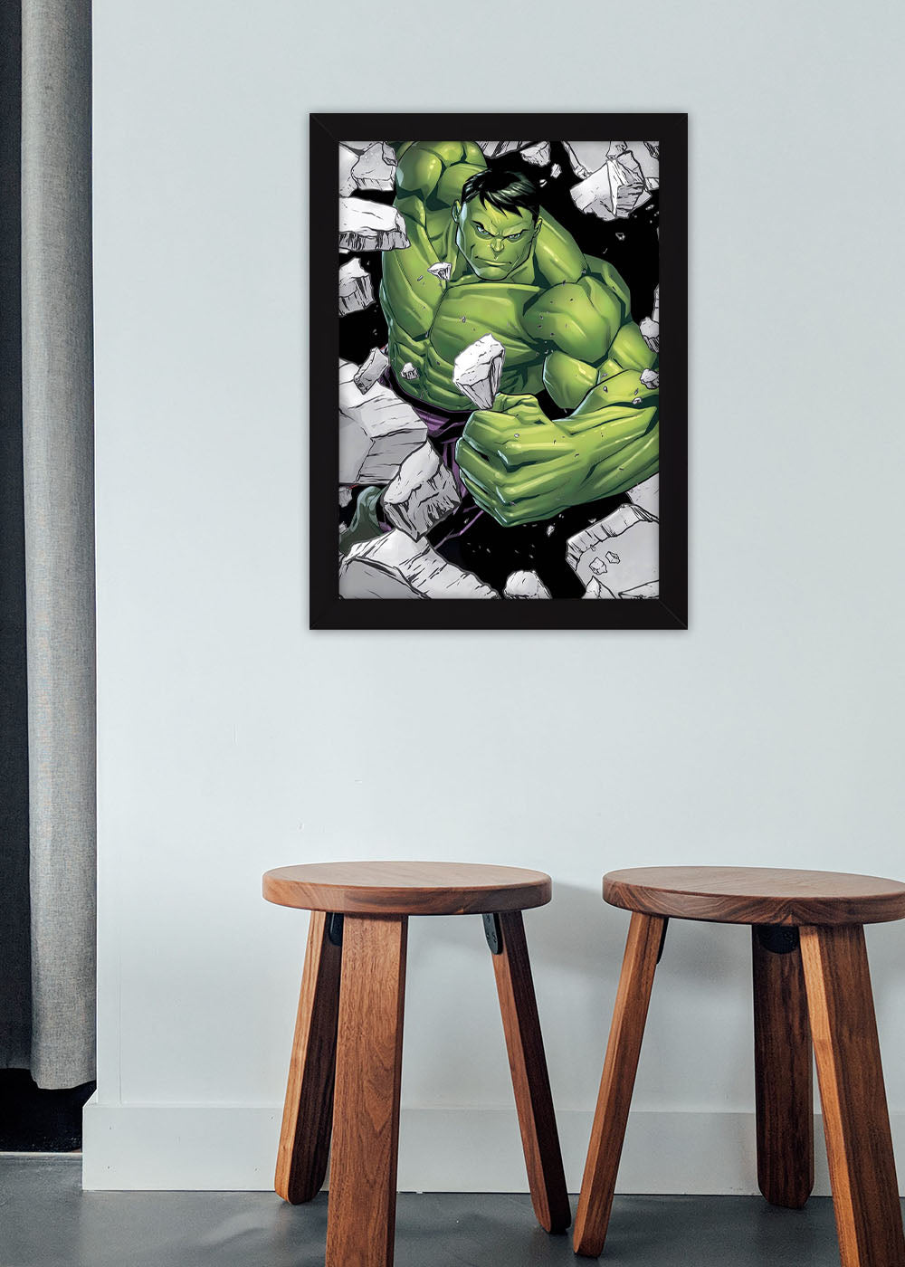 Quadro O incrivel hulk - Com vidro