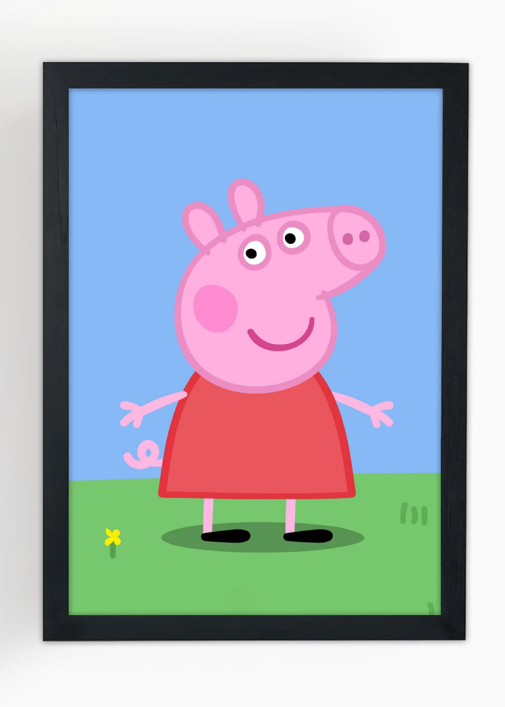 Quadro Decorativo Peppa - Com vidro