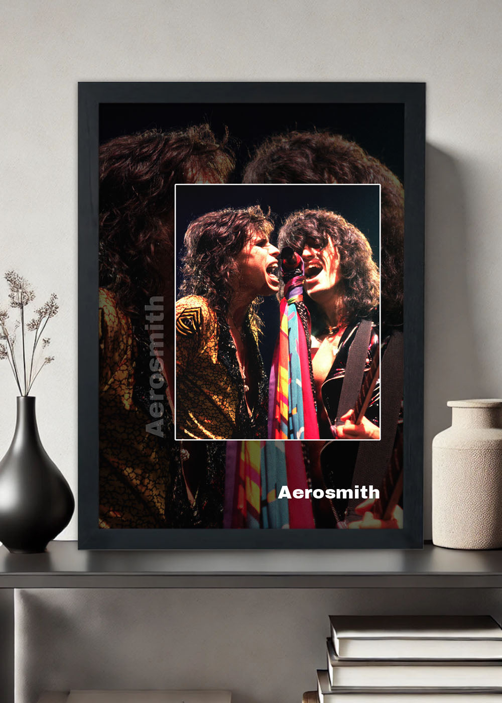 Quadro Aerosmith Classic - Com vidro