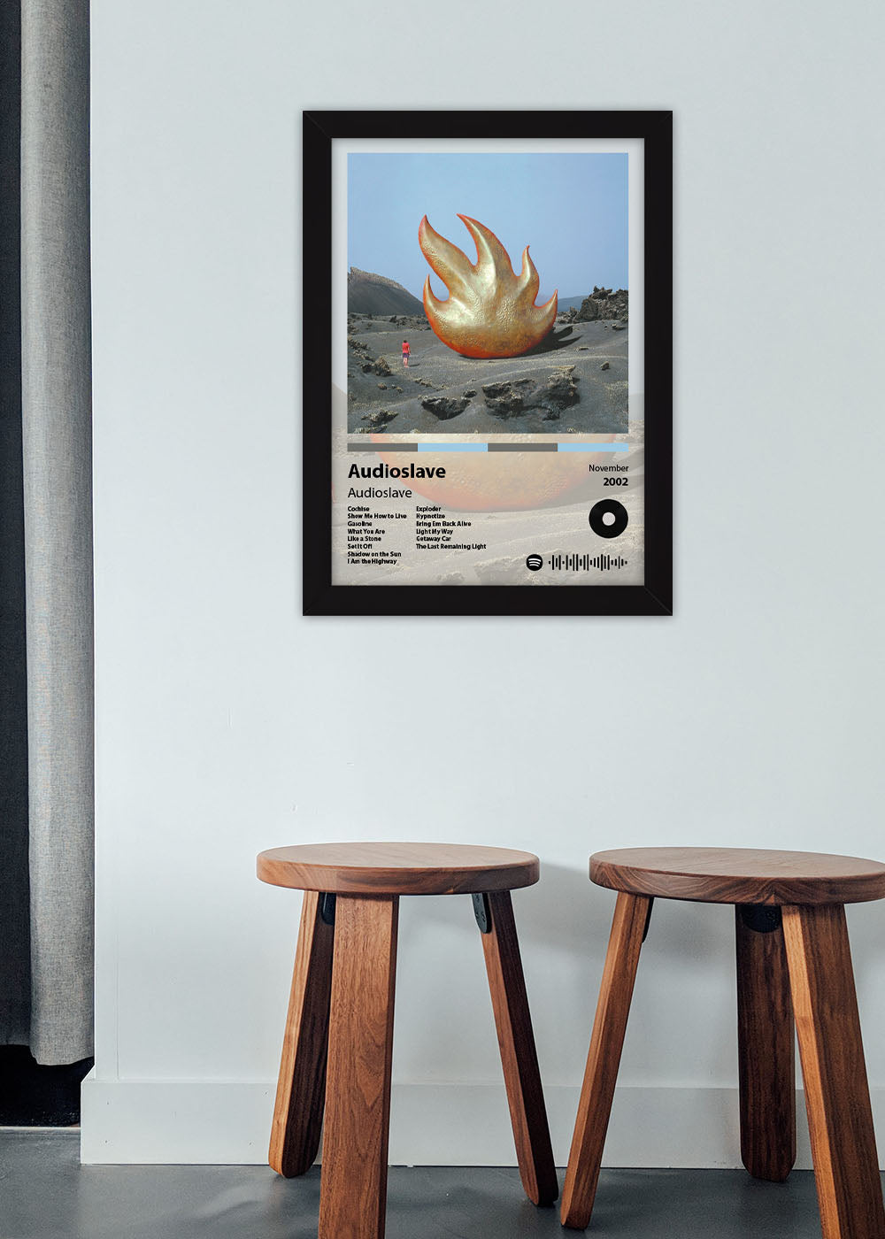 Quadro Audioslave - Audioslave - Com vidro
