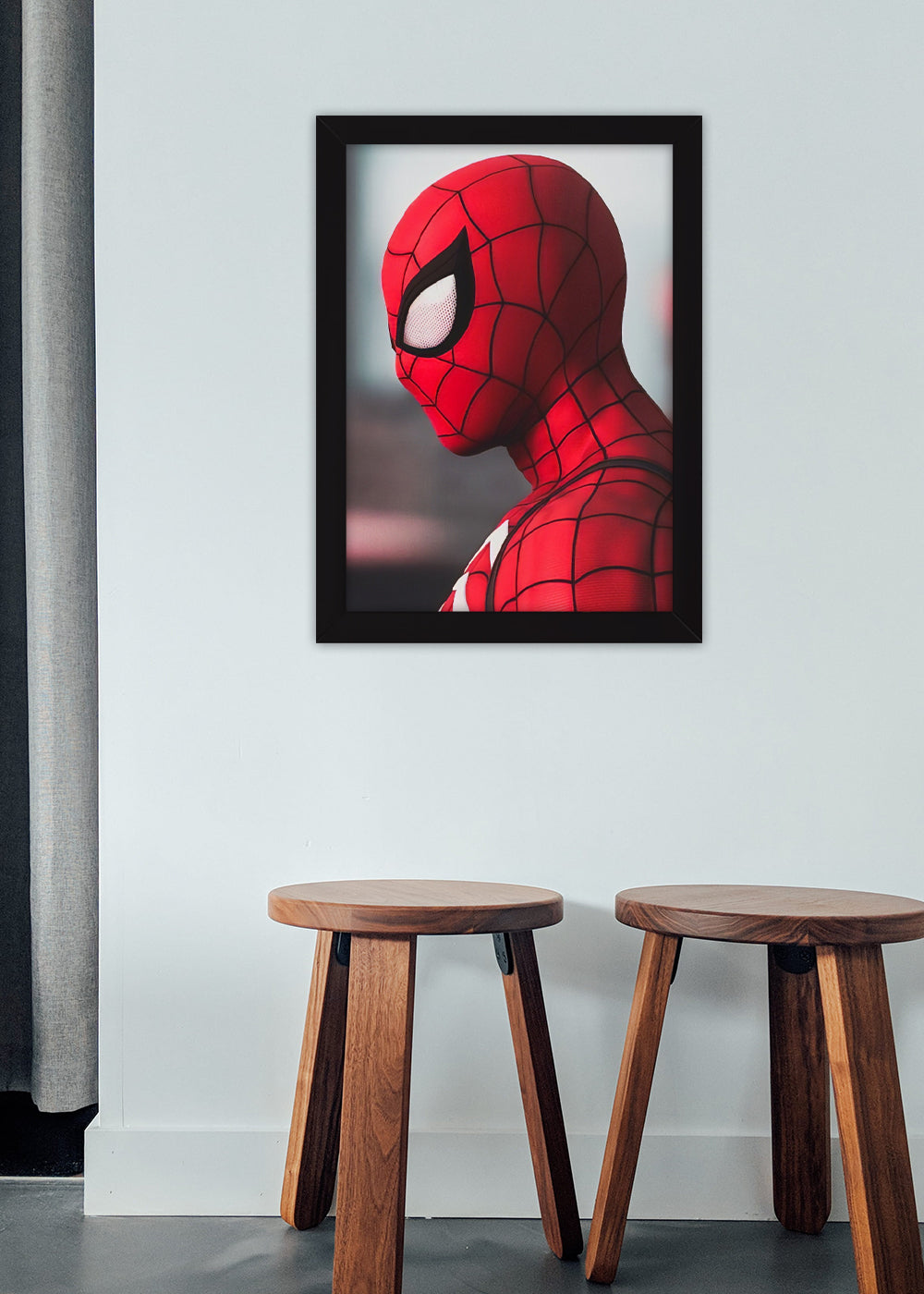 Quadro Homem-aranha city - Com vidro