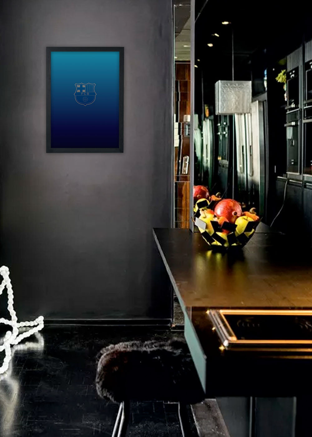 Quadro Barcelona - Com vidro