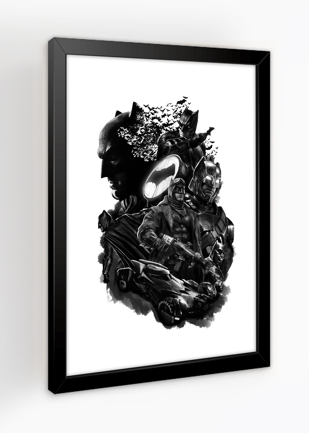Quadro Decorativo Batman - Com vidro