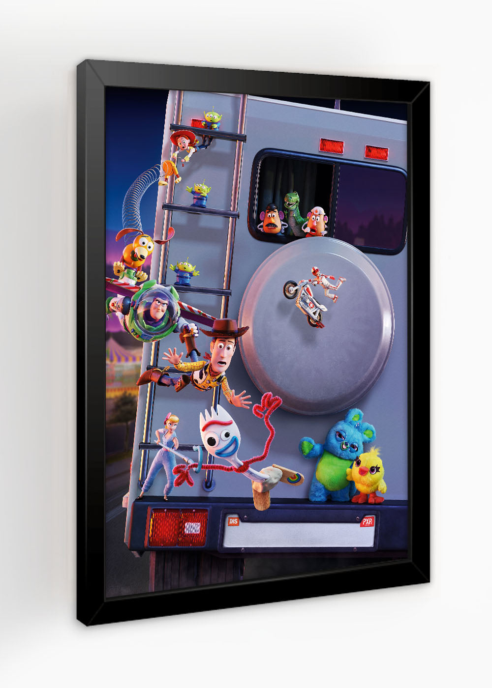 Quadro Decorativo Toy Story - Com vidro