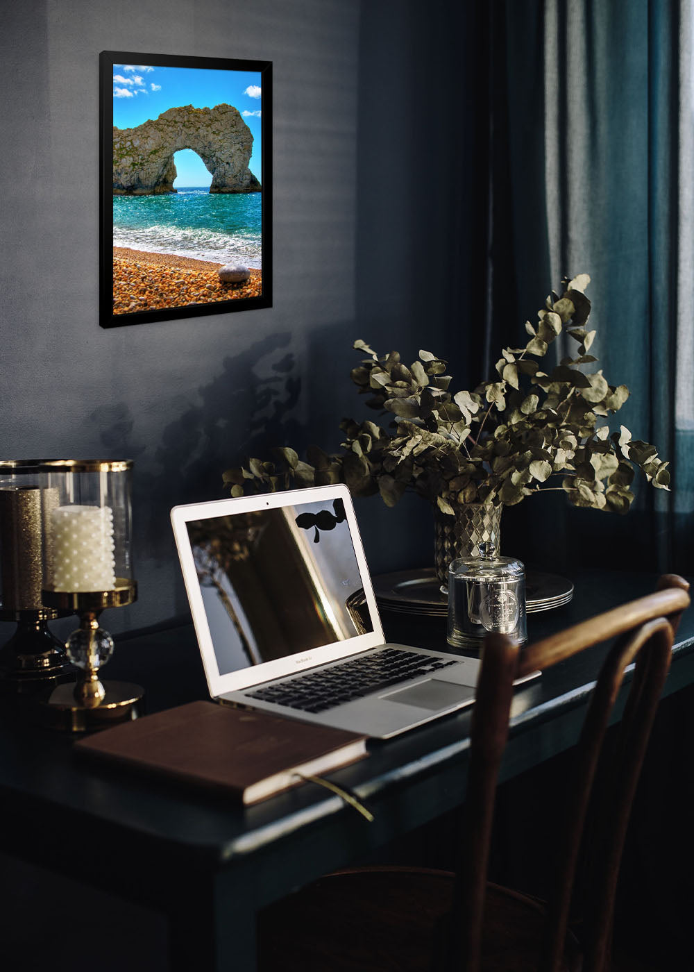 Quadro Paisagens A pedra da esperança - Com vidro