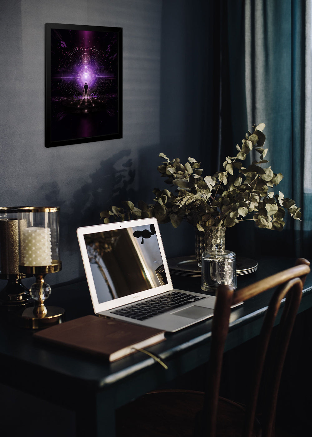 Quadro Decorativo Guardião do mundo externo - Com vidro