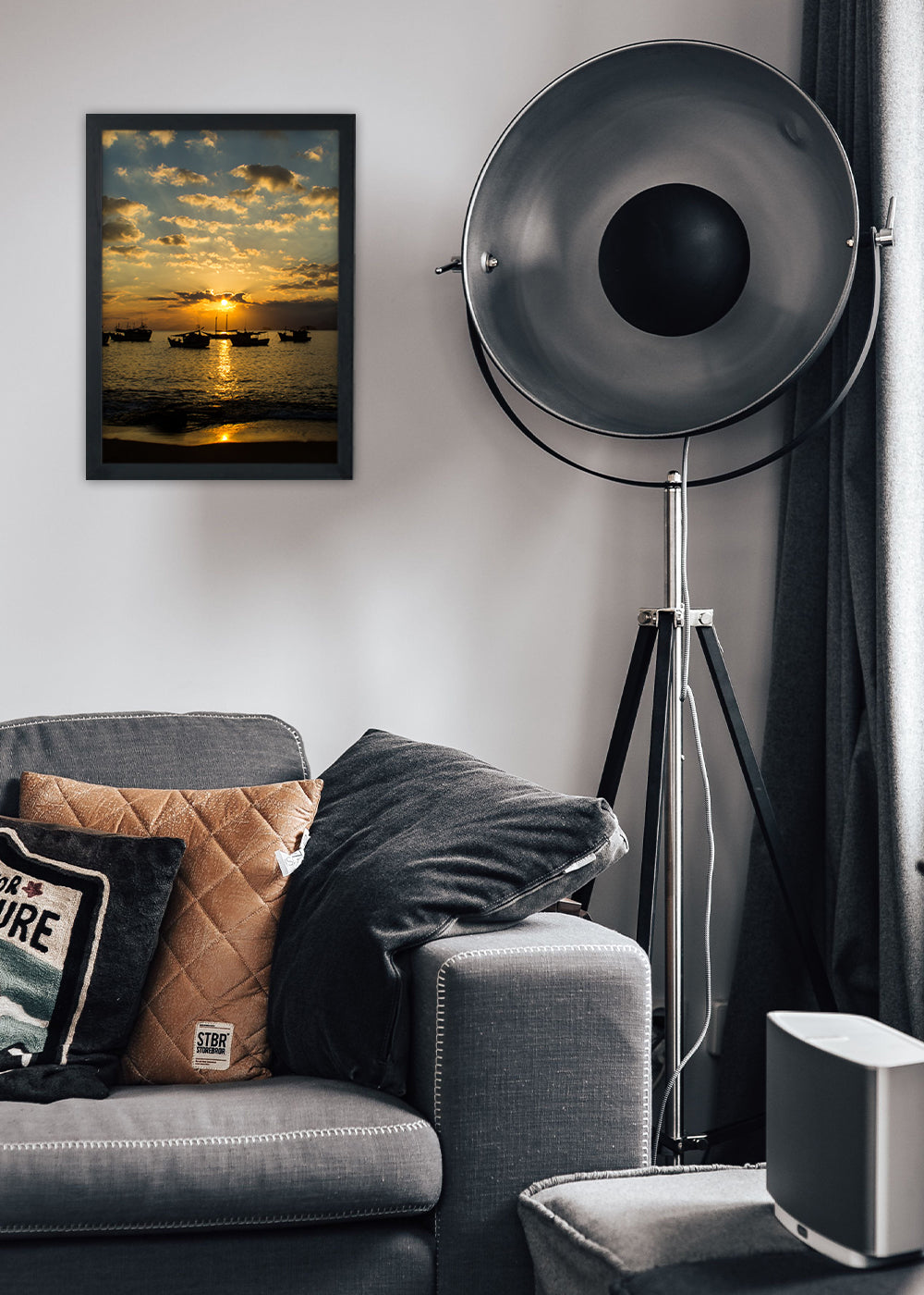 Quadro Paisagens por do sol - Com vidro