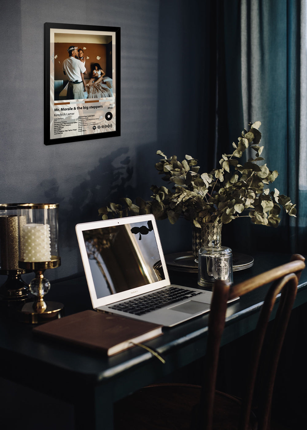 Quadro Mr. Morale & The Big.... Kendrick Lamar - Com vidro