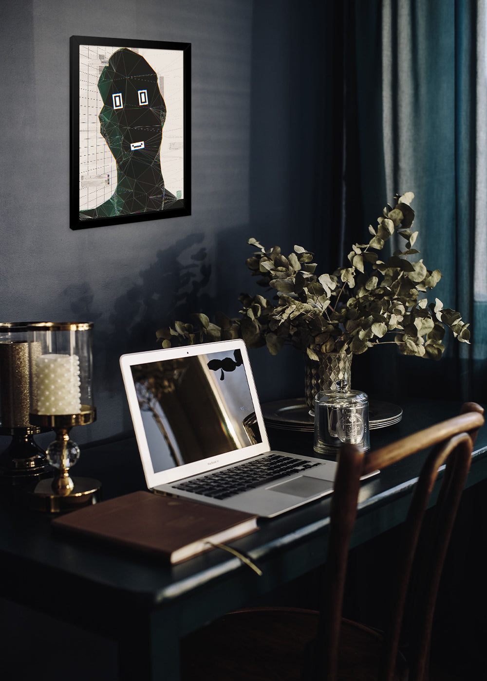 Quadro Decorativo O caos - Com vidro