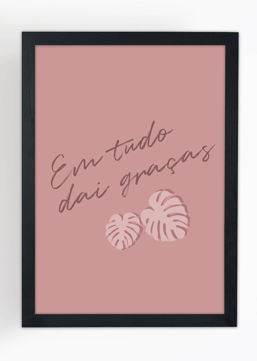Quadro Decorativo Graças - Com vidro