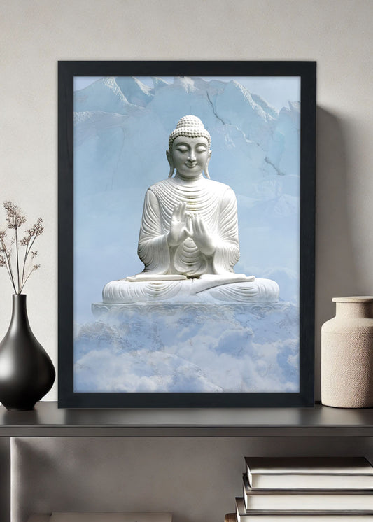 Quadro Budismo - Com vidro