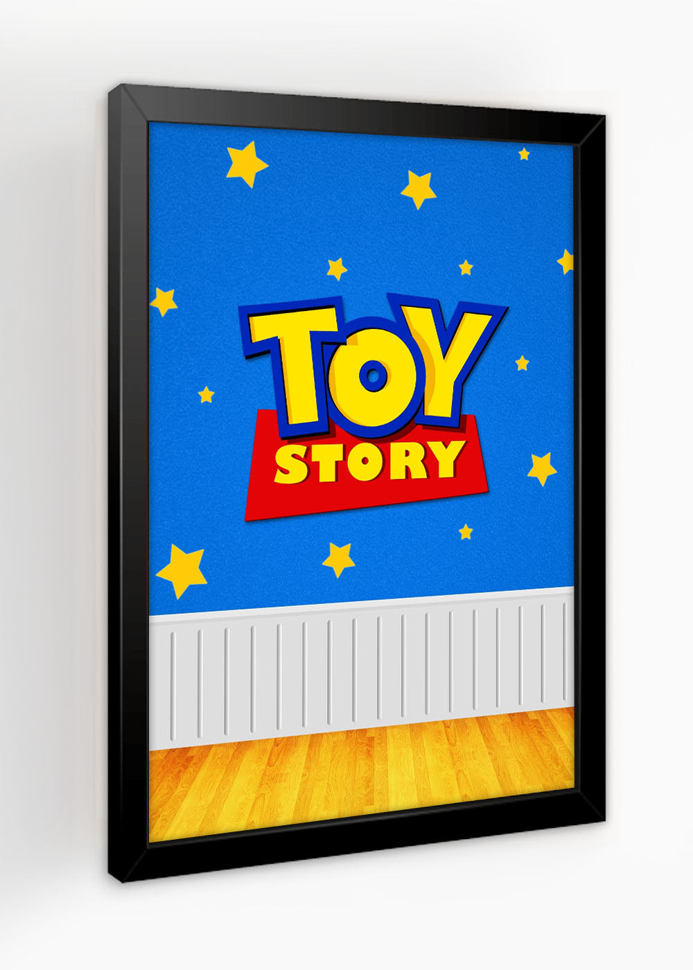 Quadro Decorativo Toy Story logo - Com vidro