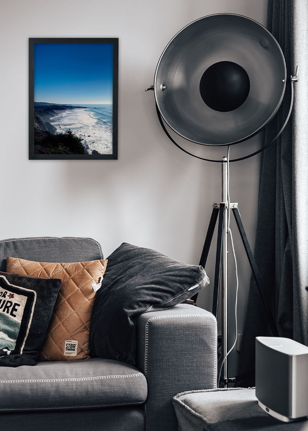 Quadro Decorativo O Amanhecer da Esperança - Com vidro