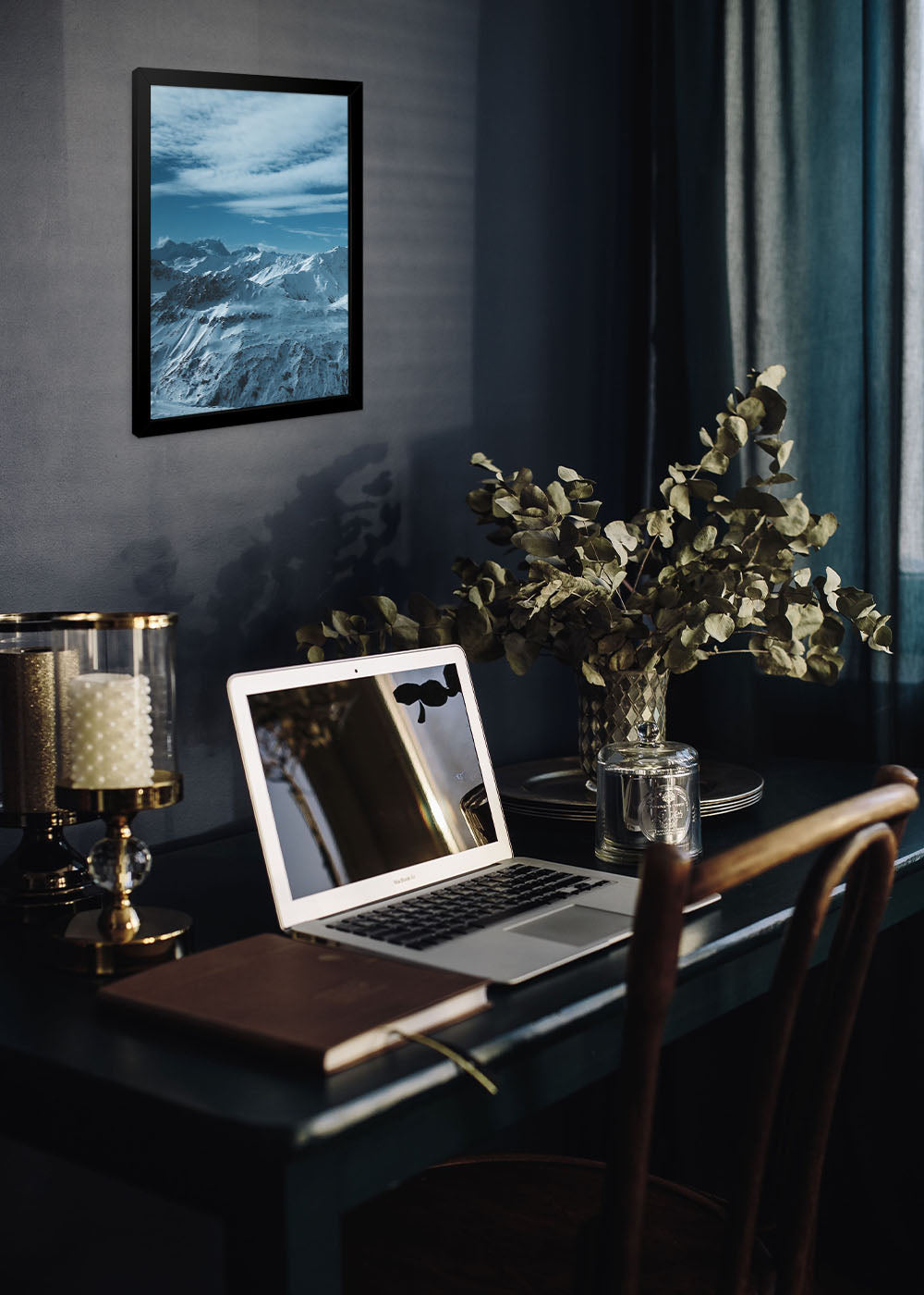 Quadro Decorativo O Horizonte - Com vidro