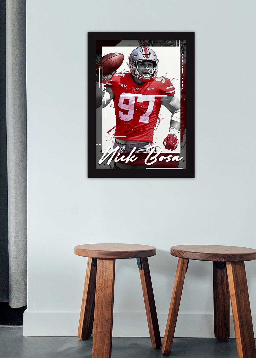 Quadro Decorativo Nick Bosa
