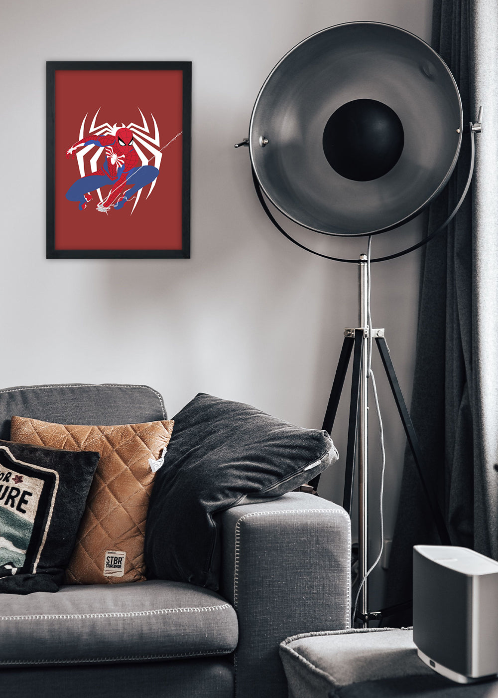 Quadro Homem aranha - Com vidro