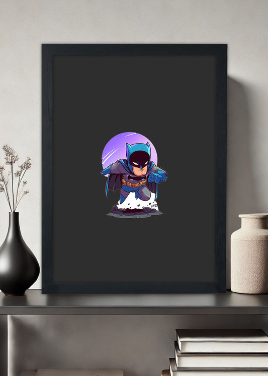 Quadro Decorativo Batman - DC - Com vidro