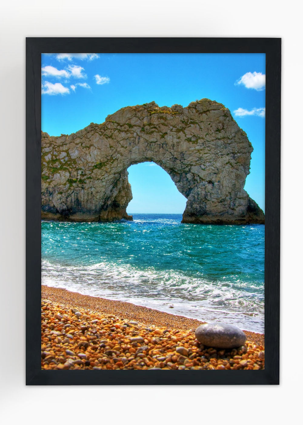 Quadro Paisagens A pedra da esperança - Com vidro