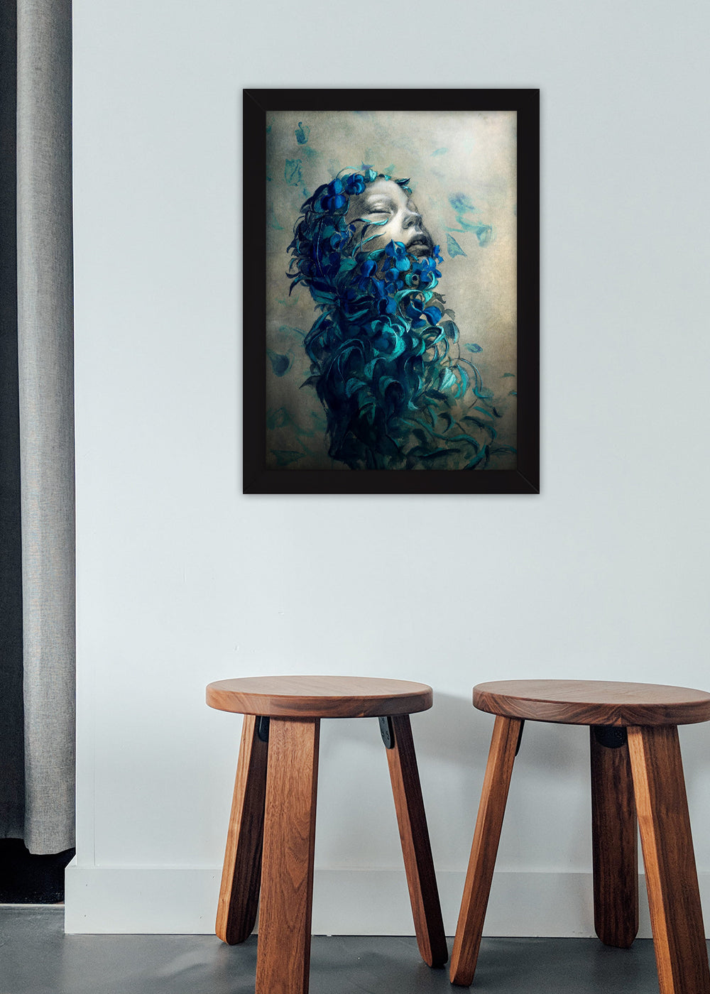 Quadro Decorativo A mãe da natureza - Com vidro