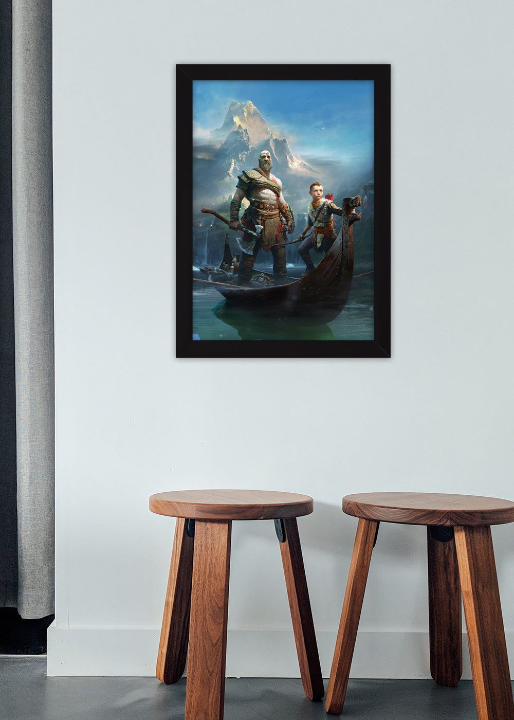 Quadro God of War - Com vidro