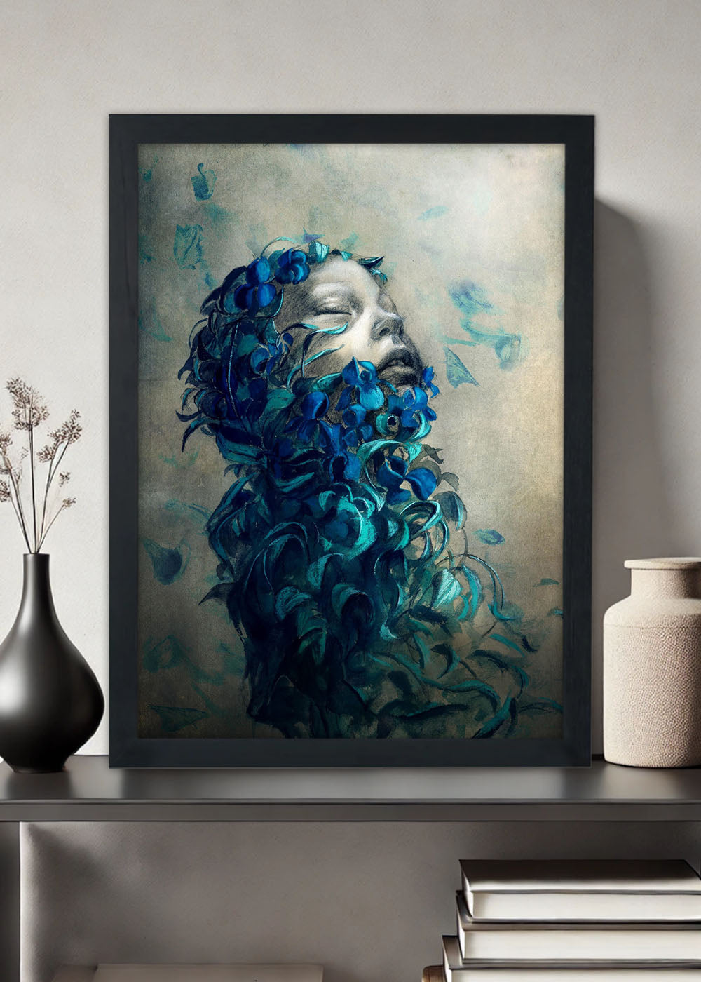 Quadro Decorativo A mãe da natureza - Com vidro