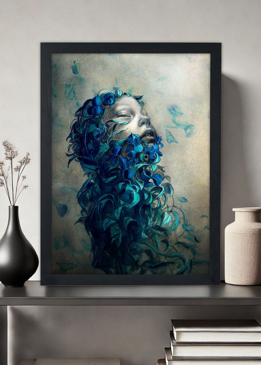 Quadro Decorativo A mãe da natureza - Com vidro