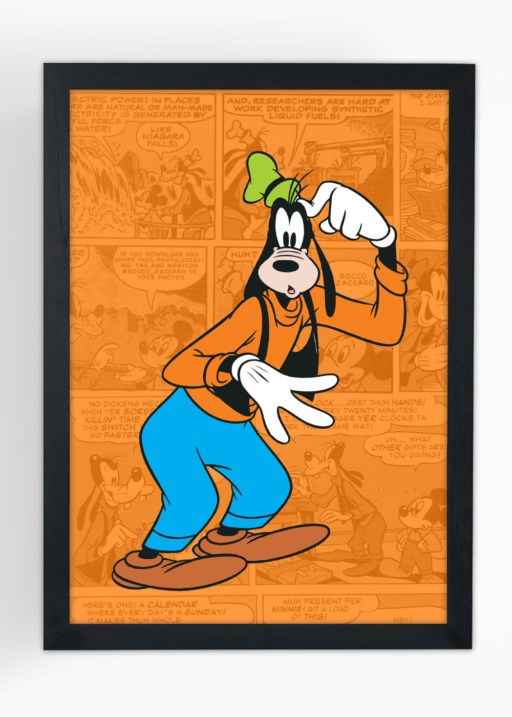 Quadro Decorativo Mickey mouse - Pateta