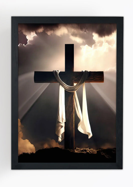 Quadro Cristianismo - Com vidro