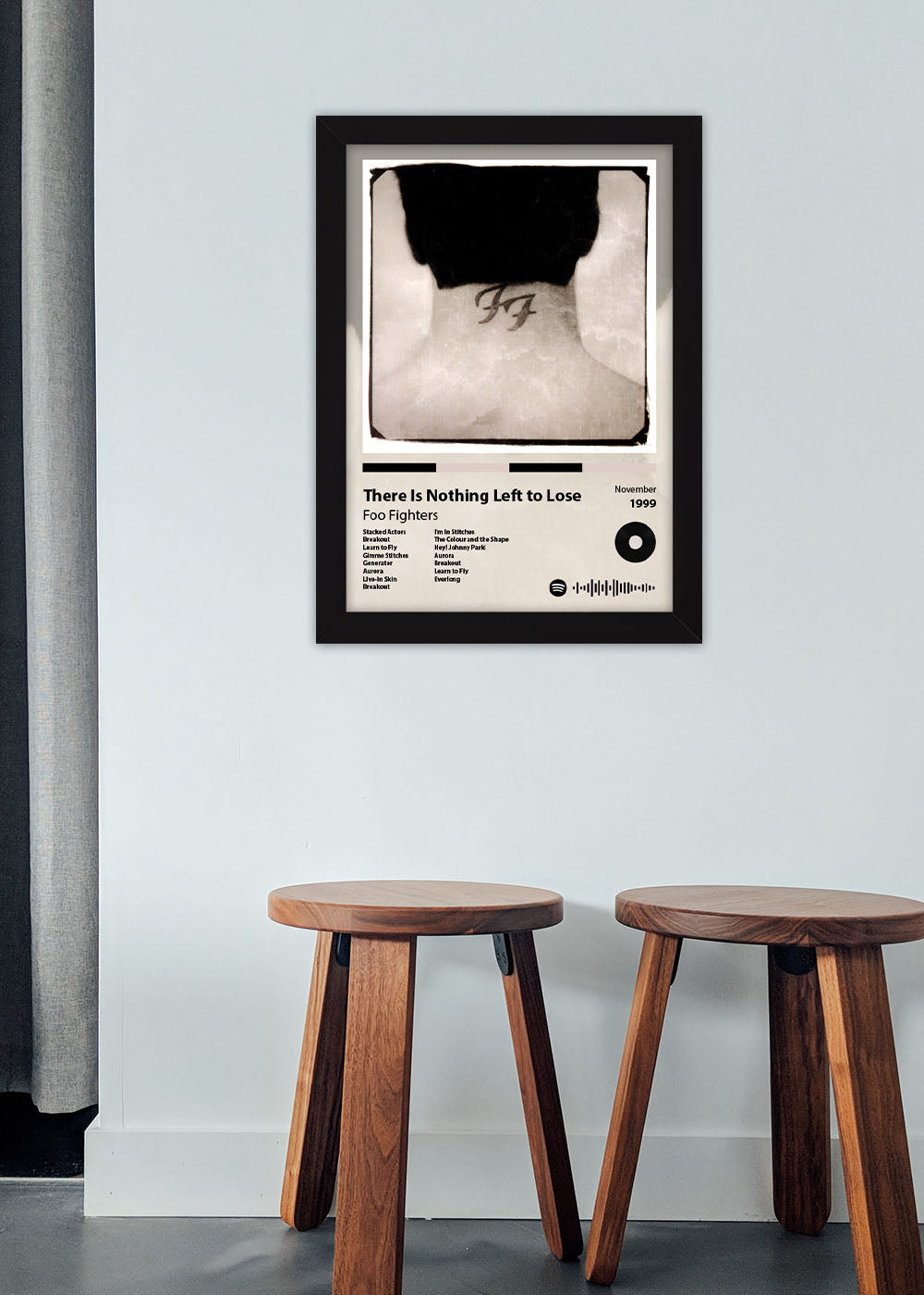 Quadro There Is Nothing Left to Lose Fo Fighters - Com vidro