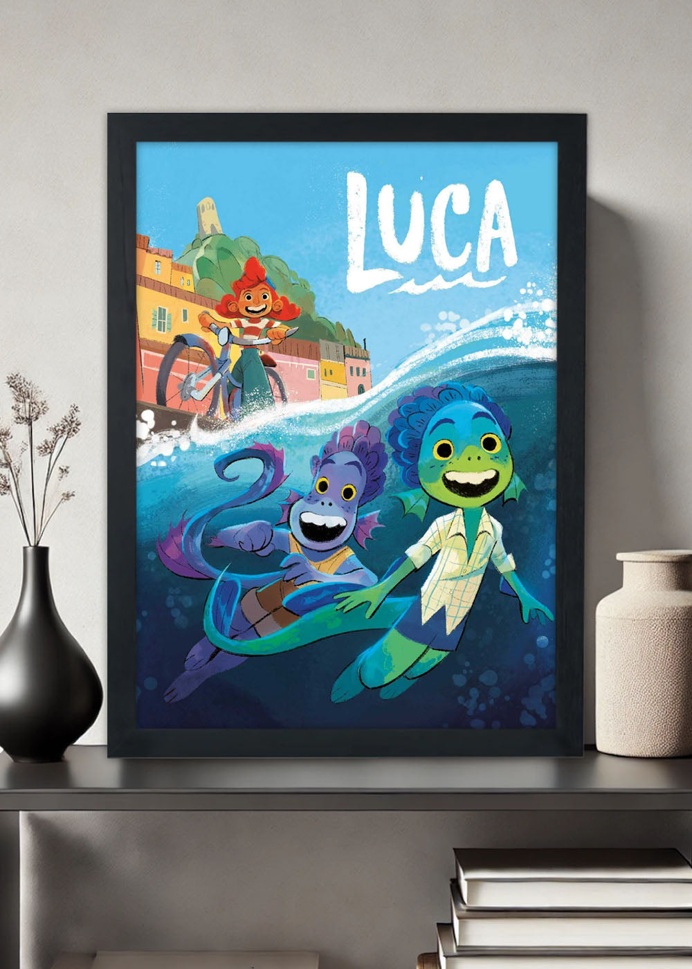 Quadro Decorativo Luca o filme - Com vidro