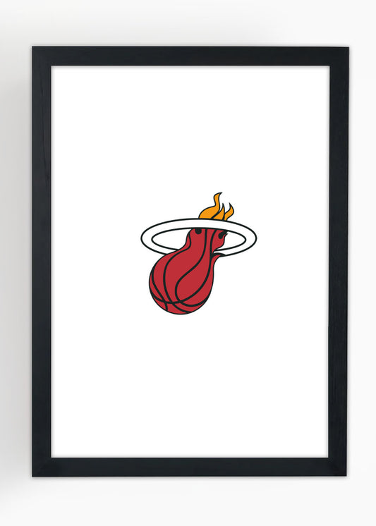 Quadro Miami Heat - Com vidro
