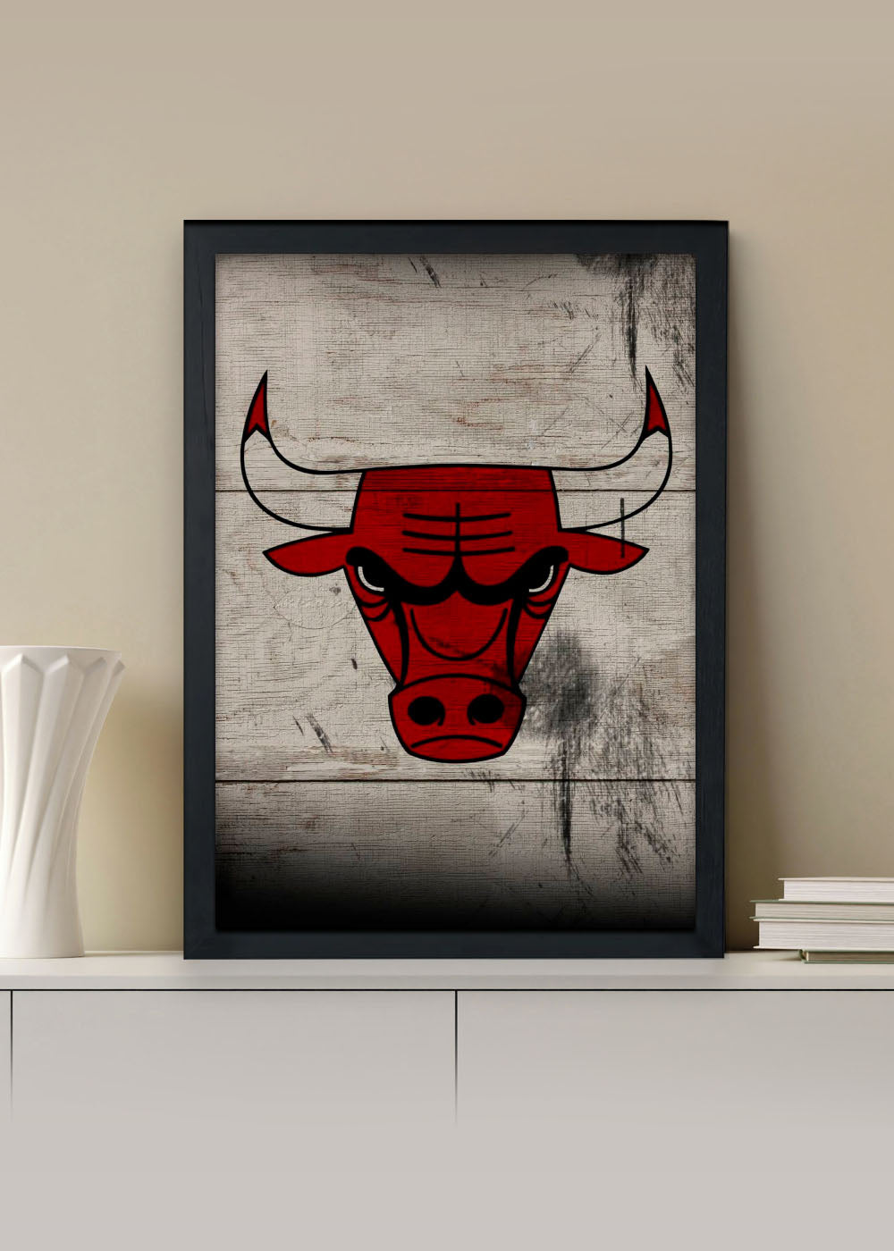 Quadro Chicago Bulls - Com vidro