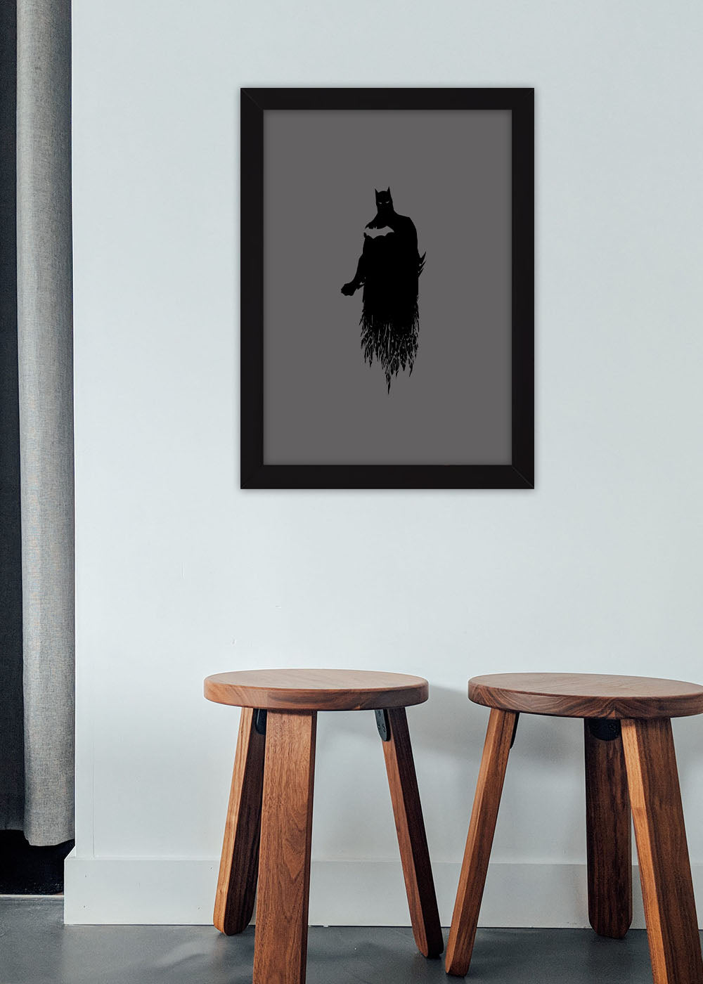 Quadro Decorativo Batman - DC - Com vidro