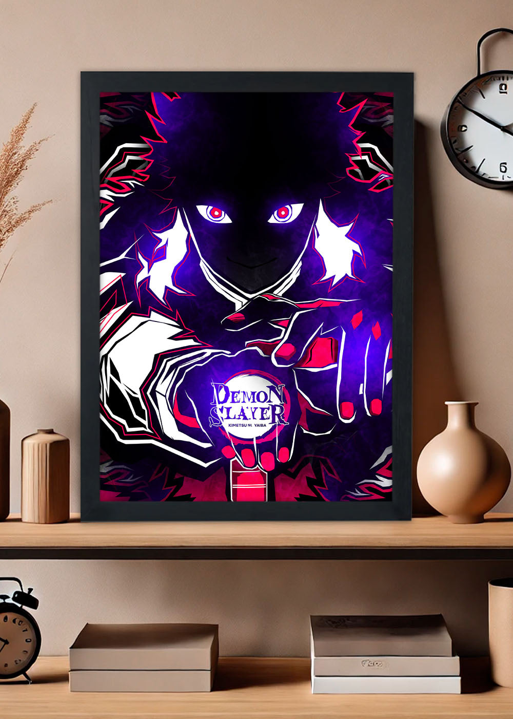 Quadro Decorativo Morte de Demon Slayer