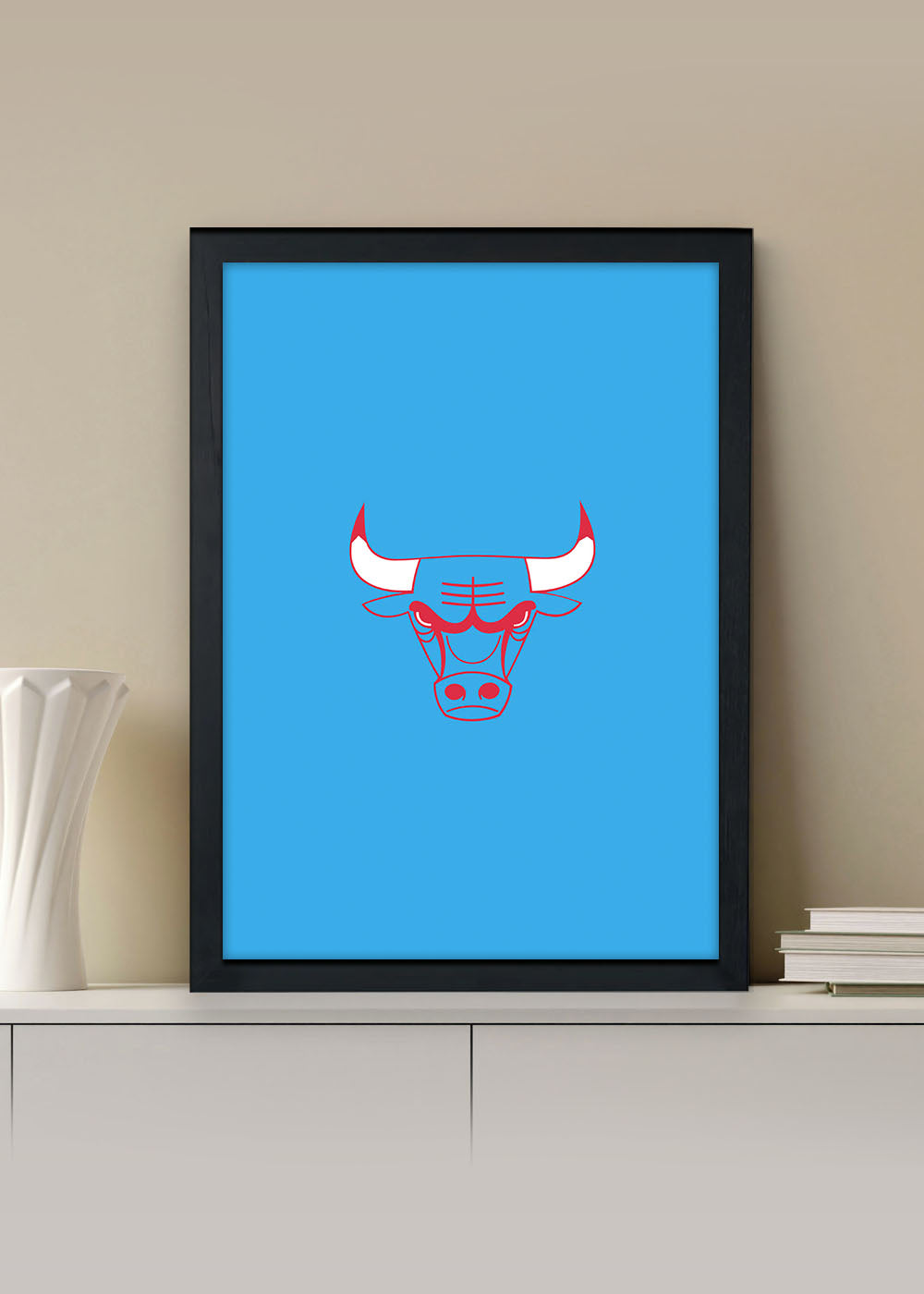 Quadro Chicago Bulls - Com vidro