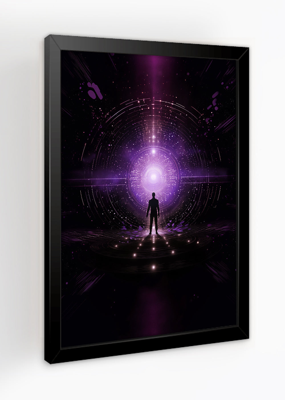 Quadro Decorativo Guardião do mundo externo - Com vidro