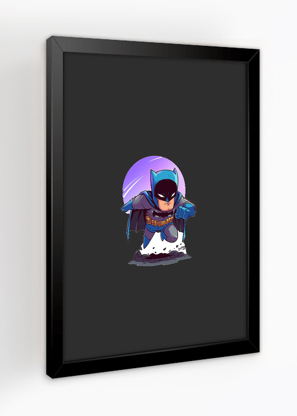 Quadro Decorativo Batman - DC - Com vidro