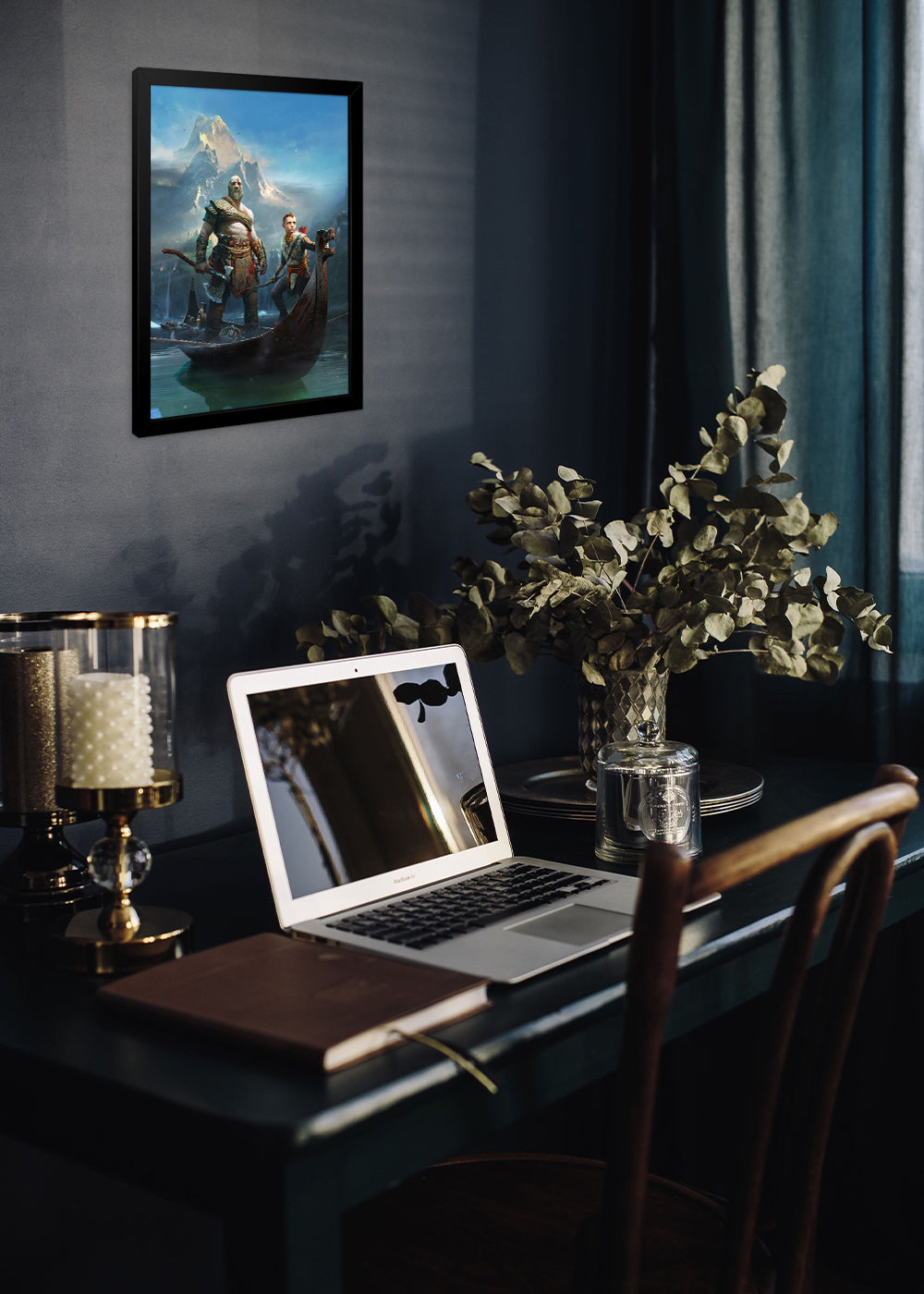 Quadro God of War - Com vidro