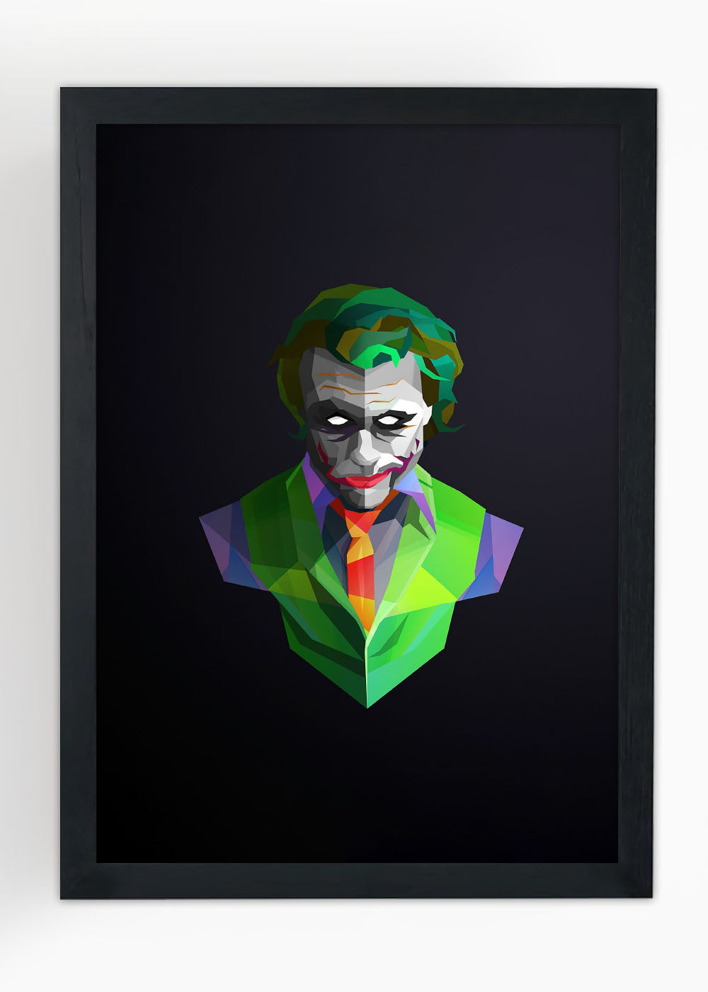 Quadro Decorativo Coringa - DC - Com vidro