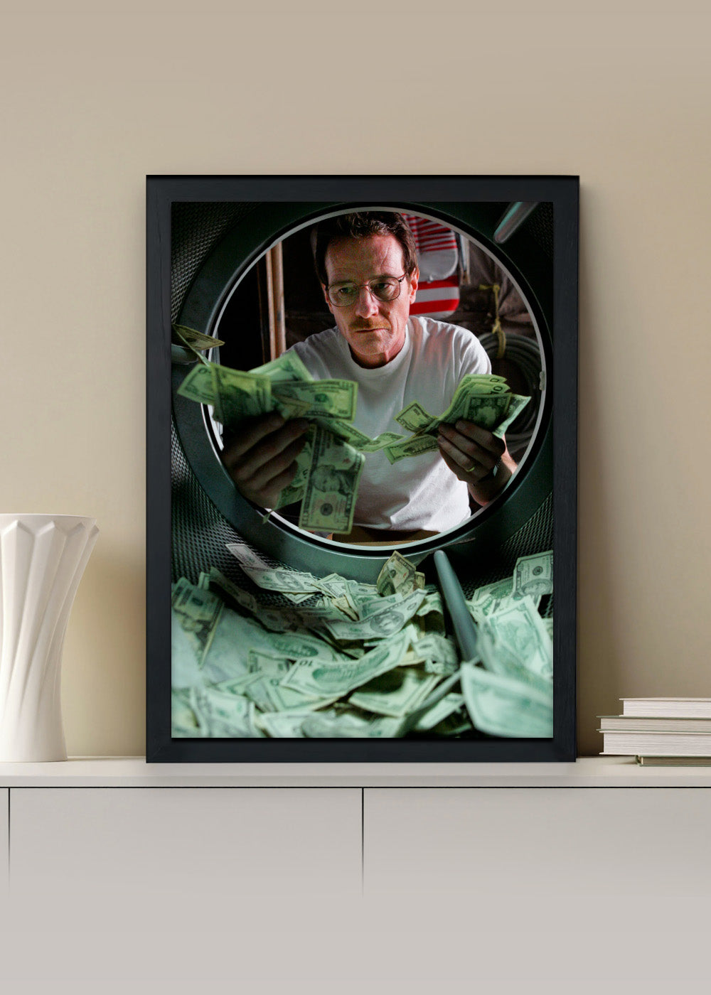 Quadro Breaking Bad Walter White - Com vidro