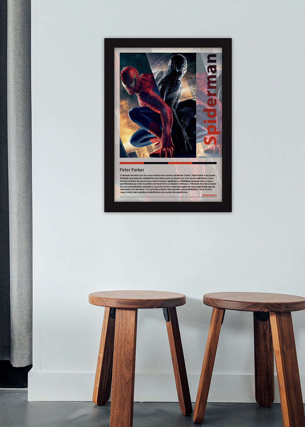 Quadro Homem-Aranha o filme - Com vidro