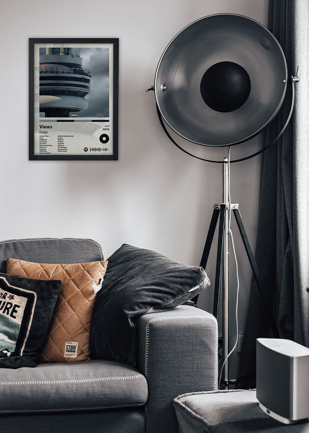 Quadro Decorativo Views - Drake