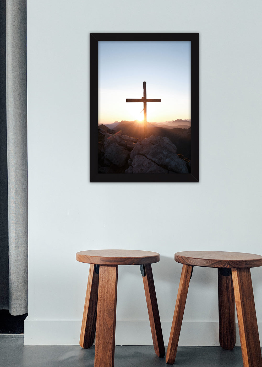 Quadro Cristianismo - Com vidro