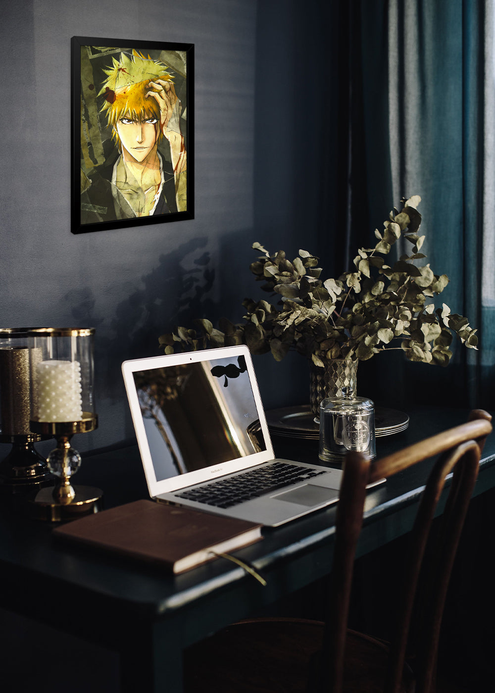 Quadro Bleach - Com vidro